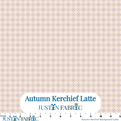 Autumn Kerchief Background Latte Cotton Yardage by Lori Holt | Riley Blake Designs