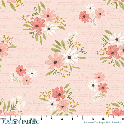 Between The Pages Main Ballerina Yardage by Fran Gulick | Riley Blake Designs