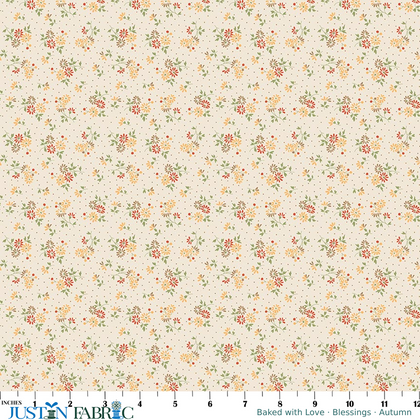Baked with Love Blessings Autumn Yardage by Lori Holt | Riley Blake Designs