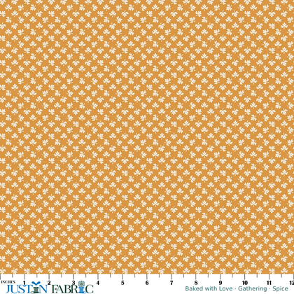 Baked with Love Gathering Spice Yardage by Lori Holt | Riley Blake Designs