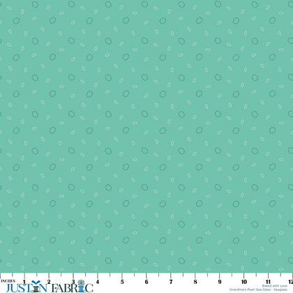 Baked with Love Grandma's Pearl Sea Glass Seaglass Yardage by Lori Holt | Riley Blake Designs