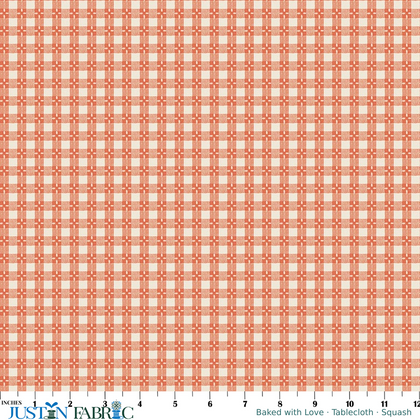 Baked with Love Tablecloth Squash Yardage by Lori Holt | Riley Blake Designs