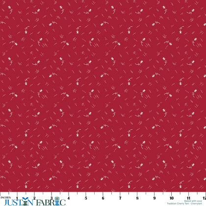 Baked with Love Tradition Cherry Tart Cherrytart Yardage by Lori Holt | Riley Blake Designs