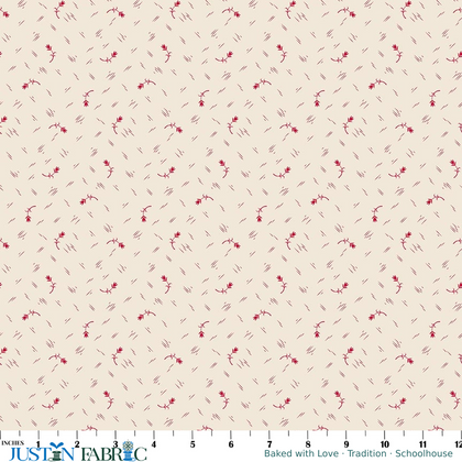 Baked with Love Tradition Schoolhouse Yardage by Lori Holt | Riley Blake Designs