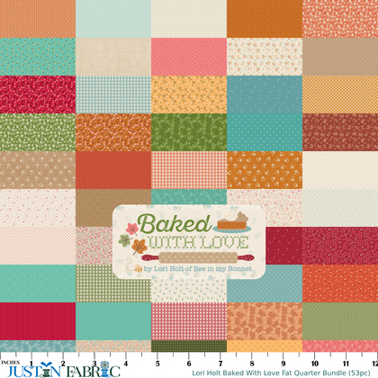 Lori Holt Baked With Love Fat Quarter Bundle (53pc) | Riley Blake Designs