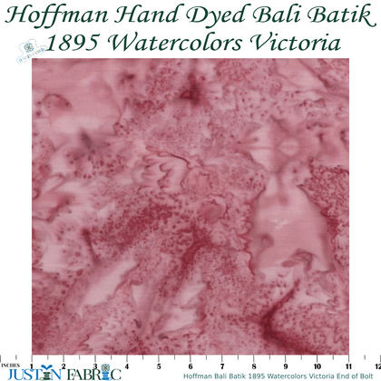 Hoffman Bali Batik 1895 Watercolors Victoria Cotton End of Bolt | Hoffman Fabrics (Copy)