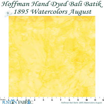 Hoffman Bali Batik 1895 Watercolors August Cotton Yardage | Hoffman Fabrics