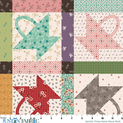 Gentler Times Home Decor Multi Yardage by Lori Holt | Riley Blake Designs