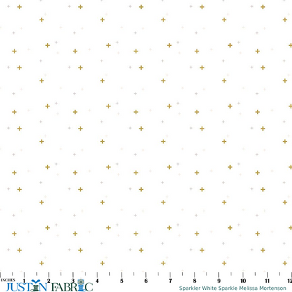 Sparkler Metallic en bleu marine par Melissa Mortensen pour Riley Blake Designs - SC650-NAVY