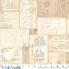 Baked with Love Recipes Tea Dye Wide Back Yardage by Lori Holt | Riley Blake Designs