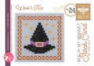 Bee in my Bonnet Stitch Cards Set F Witch's Hat Lori Holt | It's Sew Emma ISE#433