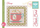 Bee in my Bonnet Stitch Cards Set M Teacup Lori Holt | It's Sew Emma ISE#471
