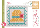 Bee in my Bonnet Stitch Cards Set Q Hat Lori Holt | It's Sew Emma ISE#4015