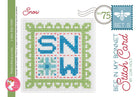 Bee in my Bonnet Stitch Cards Set S Snow Lori Holt | It's Sew Emma ISE#4024