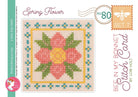 Bee in my Bonnet Stitch Cards Set T Spring Flower Lori Holt | It's Sew Emma ISE#4057