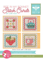 Bee in my Bonnet Stitch Cards Set M Lori Holt | It's Sew Emma ISE#471