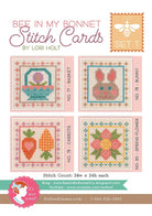 Bee in my Bonnet Stitch Cards Set T Lori Holt | It's Sew Emma ISE#4057