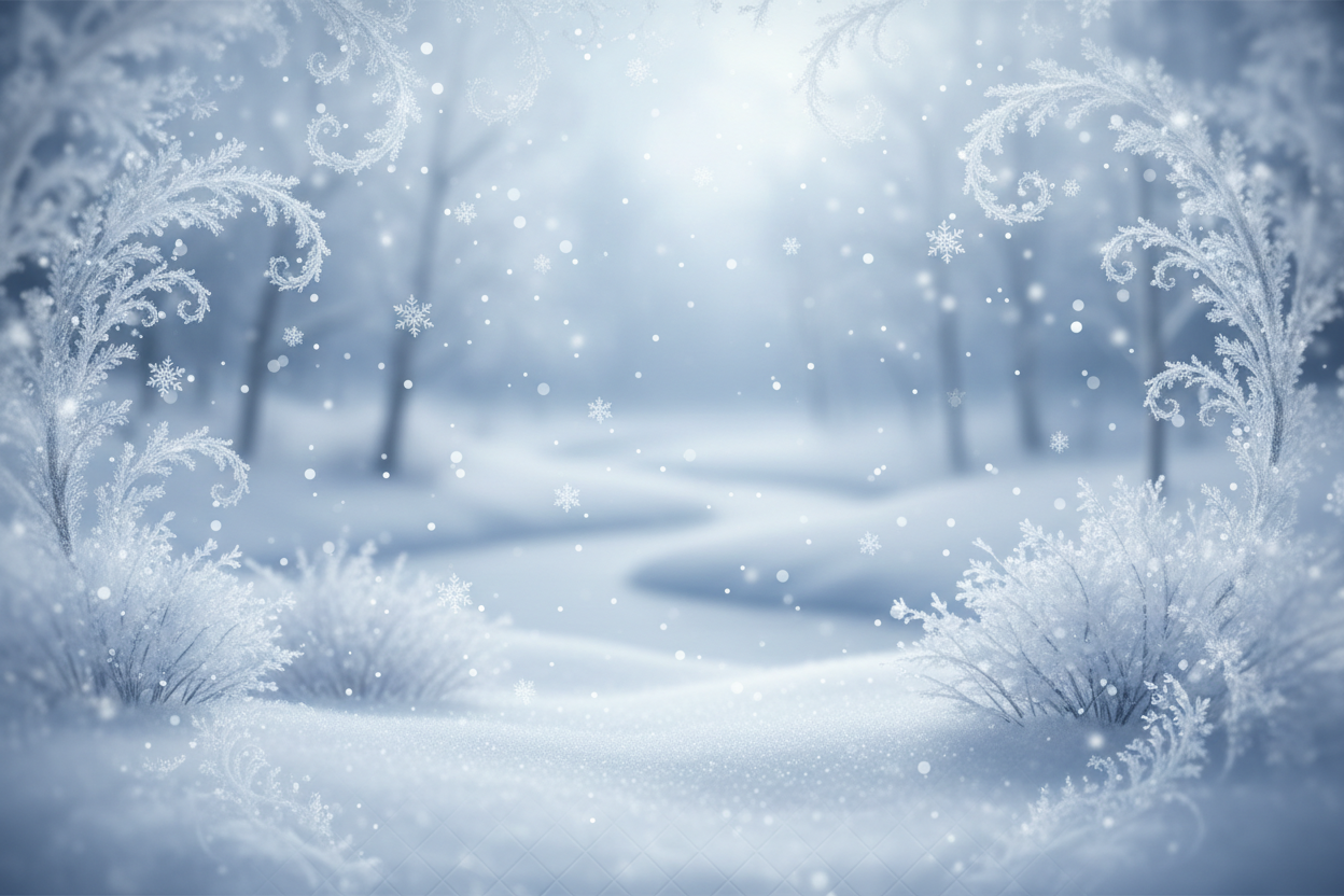 Winter background for quilting sale