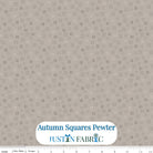 Autumn Squares Pewter Cotton Yardage by Lori Holt | Riley Blake Designs -C14653-PEWTER - Justin Fabric!