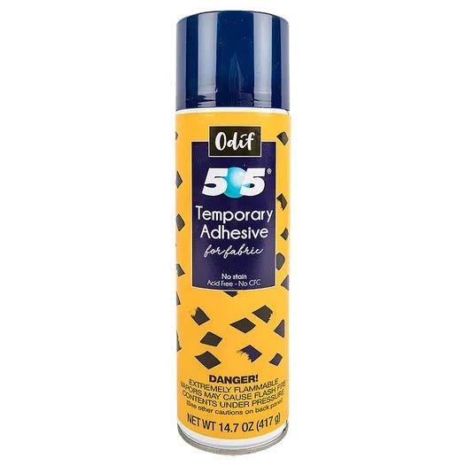 505 Spray & Fix Temporary Reposition-able Fabric Adhesive 14.7oz - Justin  Fabric