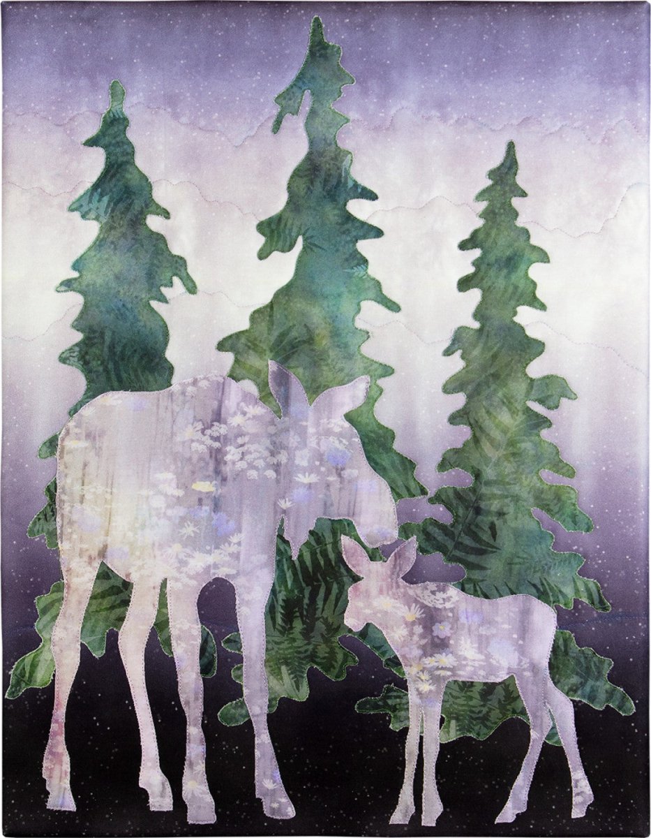 Emerald Valley Moose Applique Pattern by McKenna Ryan | Hoffman Fabrics EV05 -EV05 - Justin Fabric!
