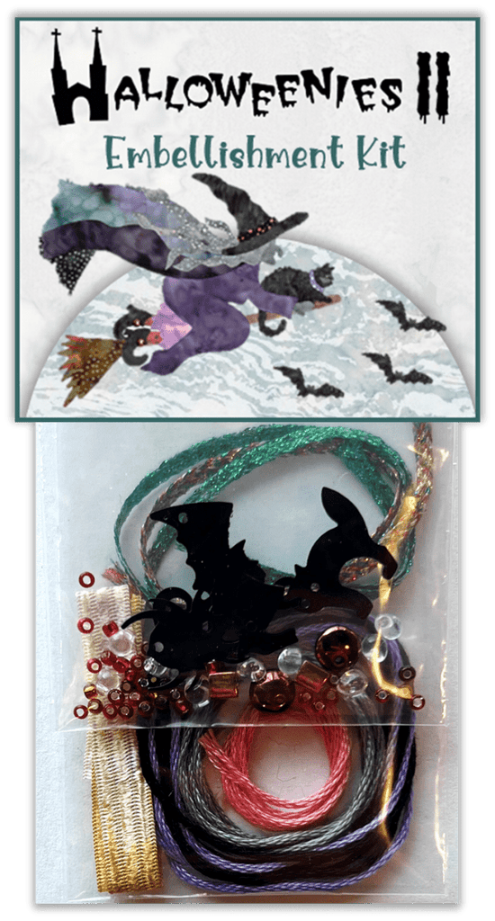 Halloweenies II Embellishment Kit by McKenna Ryan -BOO2-12 - Justin Fabric!