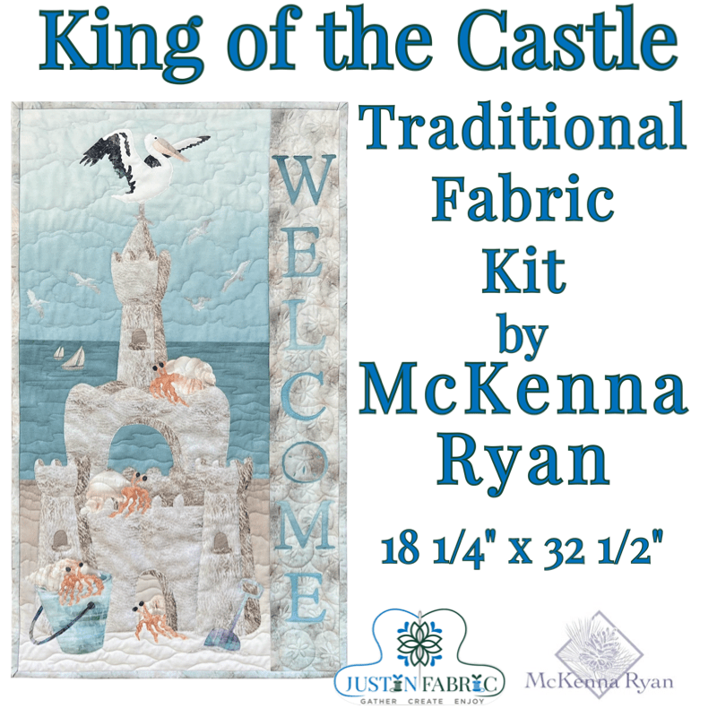King of the Castle Traditional Fabric Kit by McKenna Ryan | SKU: FKKOTC01 -FKKOTC01 - Justin Fabric!