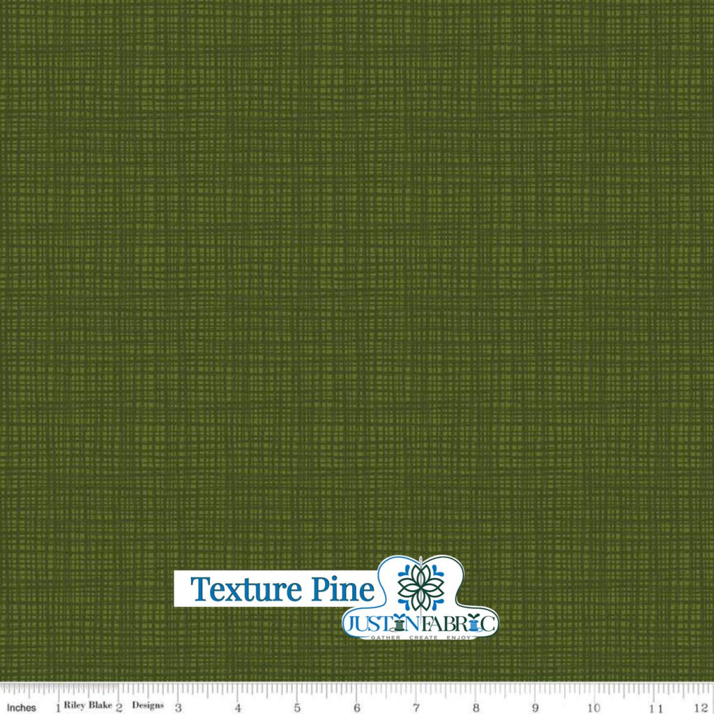 Texture Pine Yardage - Sandy Gervais | Riley Blake Designs SKU: C610-PINE -C610-PINE - Justin Fabric!