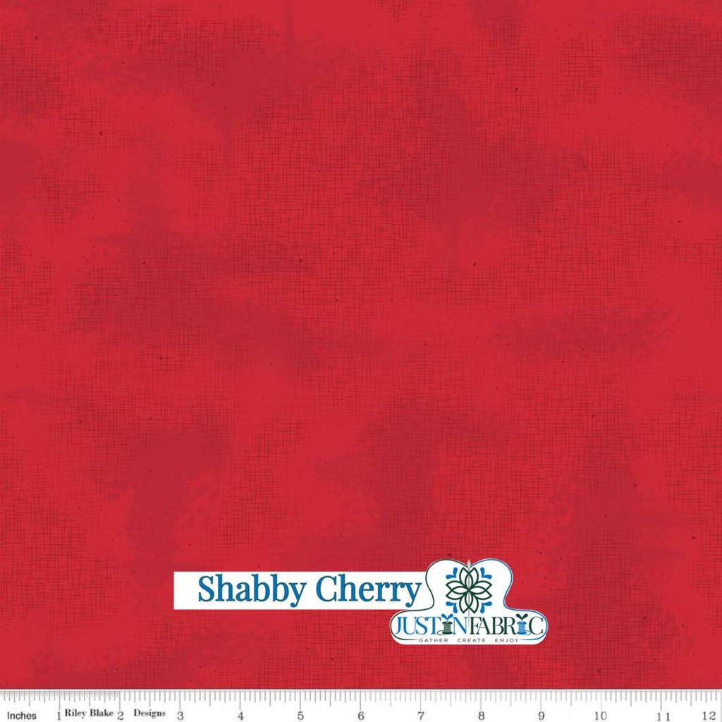 Shabby Cherry Yardage - Lori Holt | Riley Blake Designs SKU: C605-CHERRY -C605-CHERRY - Justin Fabric!