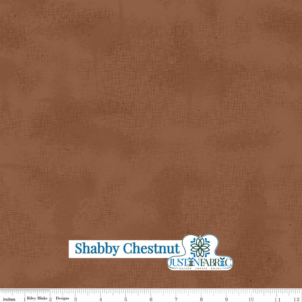 Shabby Chestnut Yardage - Lori Holt | Riley Blake Designs SKU: C605-CHESTNUT -C605-CHESTNUT - Justin Fabric!
