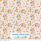 Autumn Floral Latte Yardage by Lori Holt | Riley Blake Designs, SKU: C14650-LATTE Pre-order (April 2024) -C14650-LATTE - Justin Fabric!