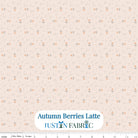 Autumn Berries Background Latte Cotton Yardage by Lori Holt | Riley Blake Designs -C14652-LATTE - Justin Fabric!