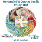 Mercantile Fat Quarter Bundle by Lori Holt - 46 pieces | Riley Blake Designs -FQ-14380-56 - Justin Fabric!