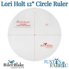 Lori Holt 12” Circle Ruler Bee in My Bonnet | Riley Blake Designs -STRULER-4159 - Justin Fabric!