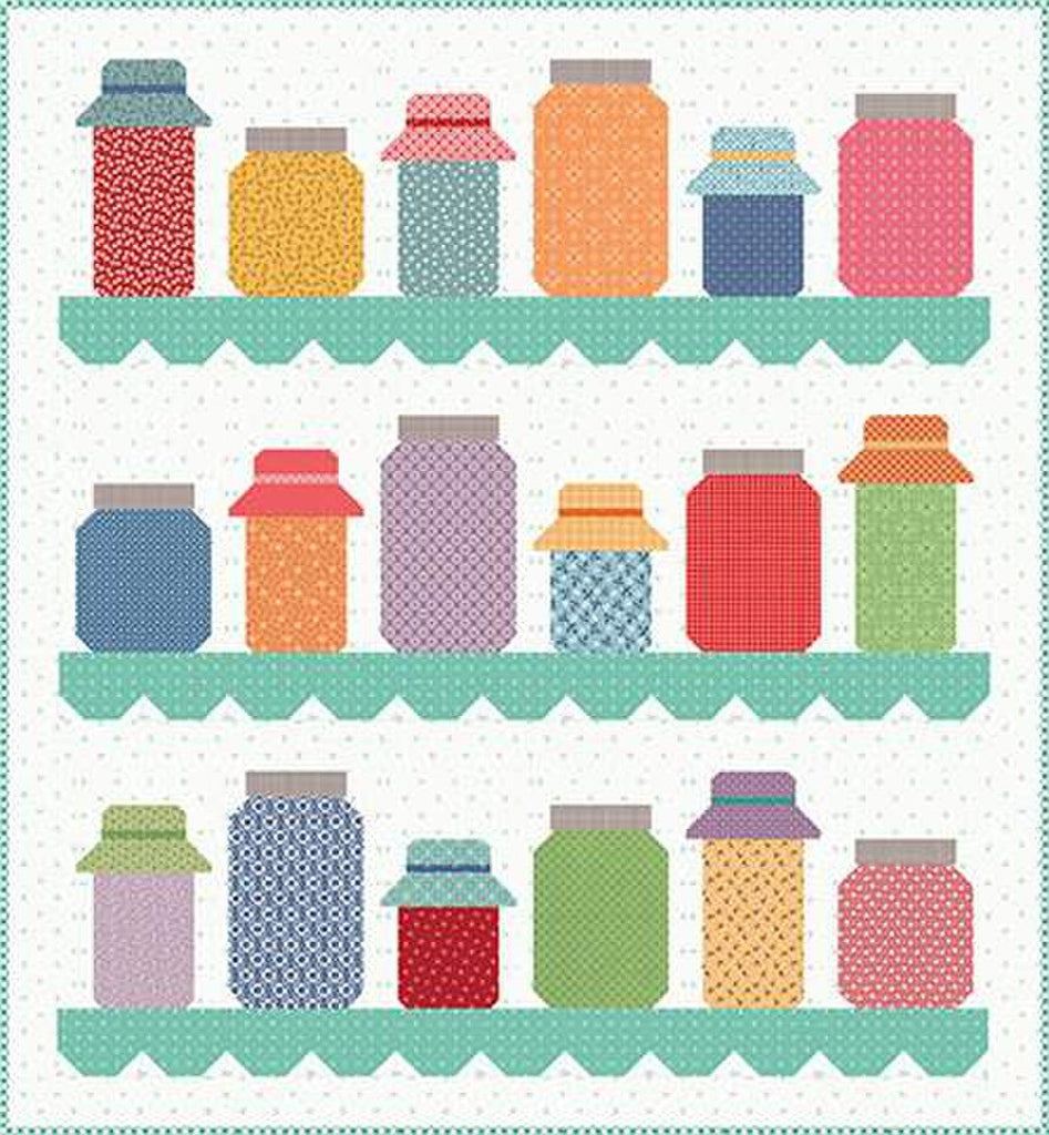 Prairie Home Book by Lori Holt of Bee in My Bonnet | It’s Sew Emma Jar Quilt