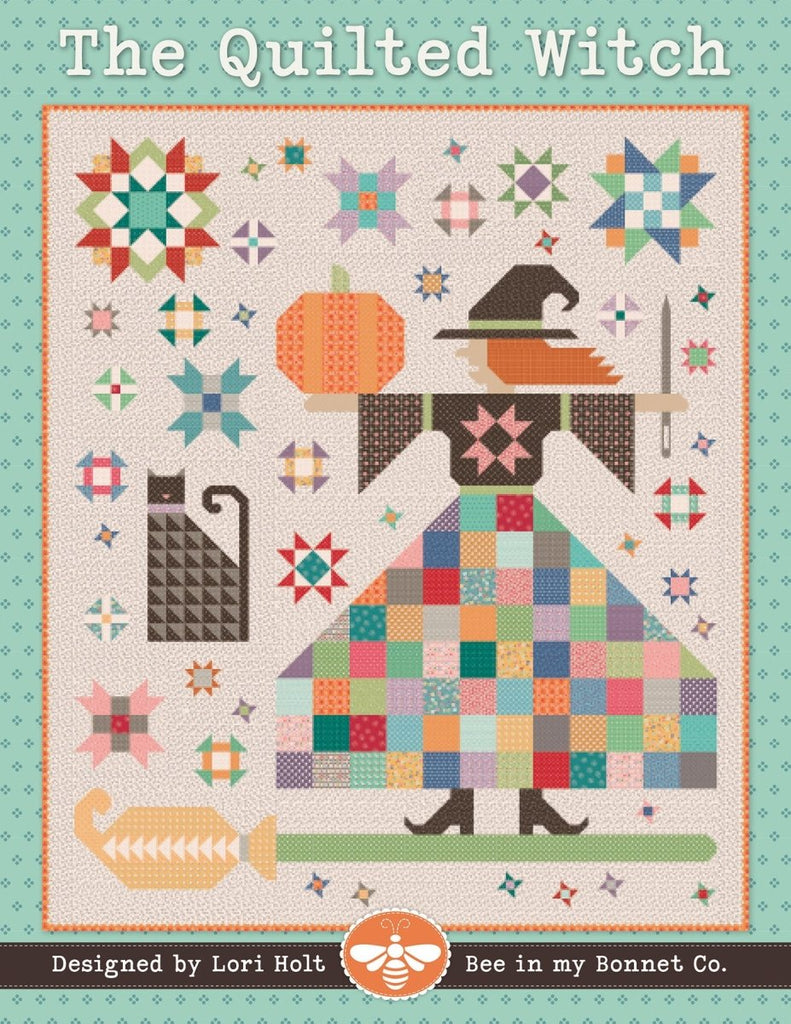 The Quilted Witch Quilt Pattern by Lori Holt of Bee in my Bonnet | It’s Sew Emma front of pattern