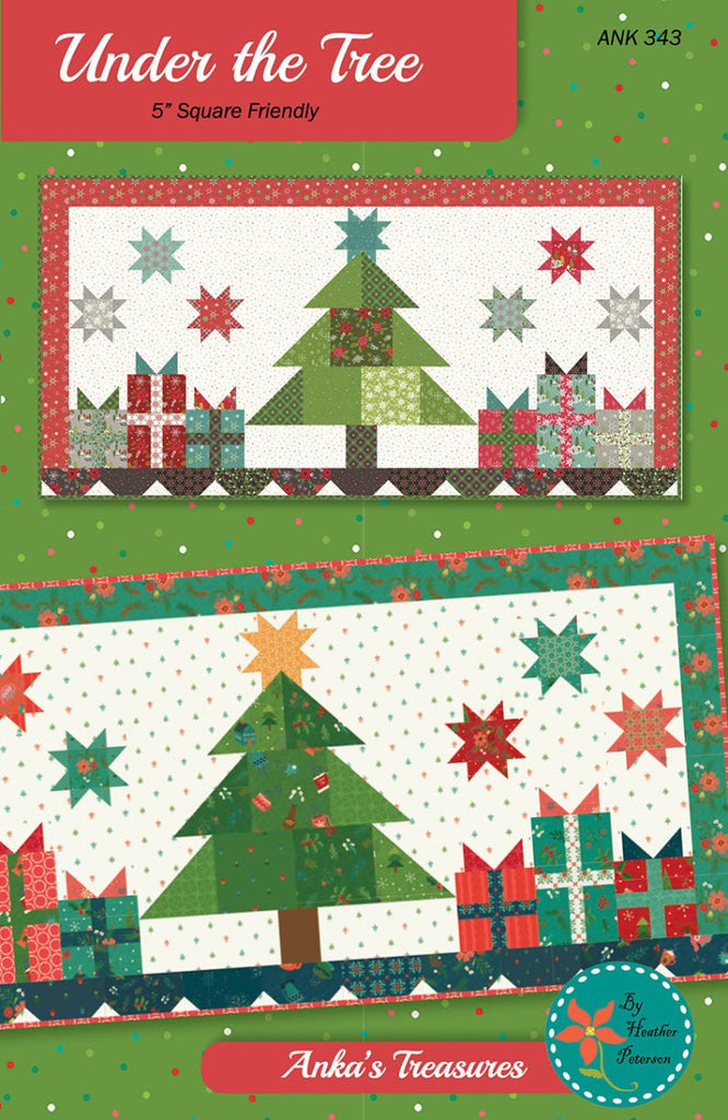 Under the Tree Runner Pattern by Heather Peterson | P154-UNDERTHETREE -P154-UNDERTHETREE - Justin Fabric!