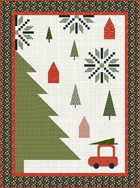 Tree Shopp'n Quilt Kit by Sandy Gervais | Riley Blake Designs Pre-Order (June/July 2024) -KT-TREESHOPPN - Justin Fabric!