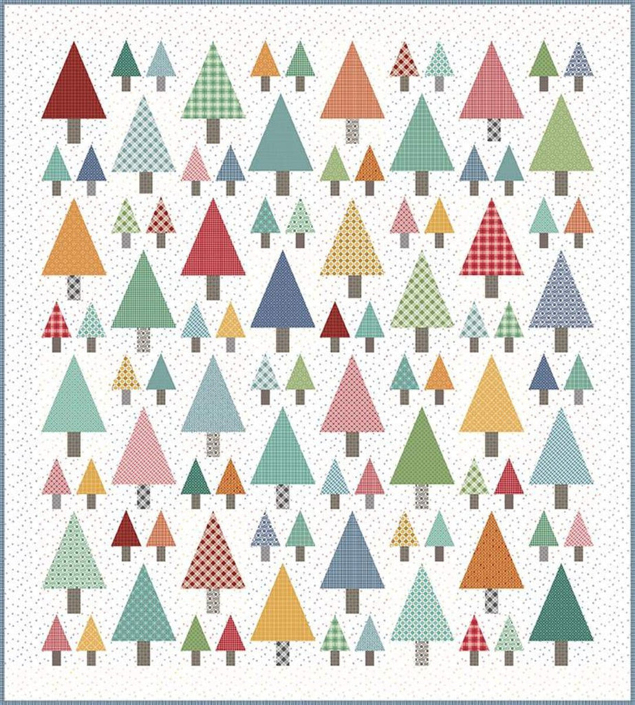 Bee Plaid Pines Quilt Pattern-Lori Holt #P120-PLAIDPINE -P120-PLAIDPINE - Justin Fabric!