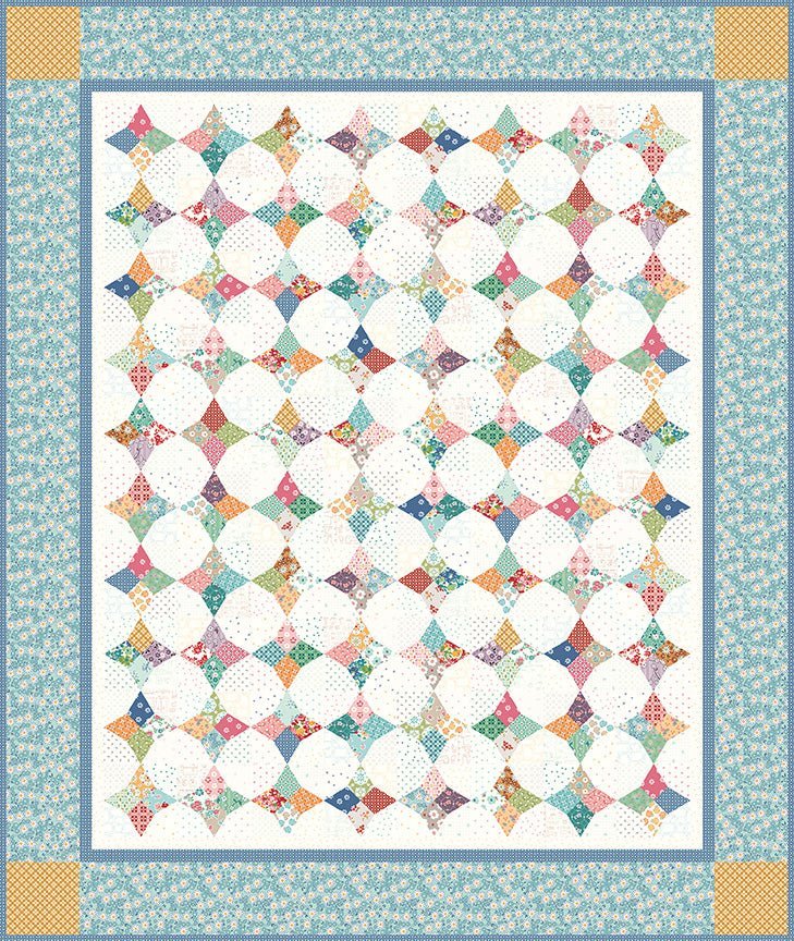 Bee Vintage Kites Quilt Kit By Lori Holt For Riley Blake Designs Bee vintage kites quilt kit by lori holt for riley blake designs