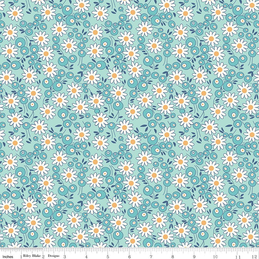 Bee Vintage Marje Songbird by Lori Holt for Riley Blake Designs #C13074 -C13074-SONGBIRD-1 - Justin Fabric!