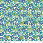 Bee Vintage Mildred Blue Yardage | Lori Holt SKU: C13070-BLUE -C13070-BLUE-1/4 - Justin Fabric!