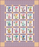 Bee Vintage Sunbonnet Sue Quilt Kit by Lori Holt for Riley Blake Designs -BEE-VINT-SUNB - Justin Fabric!