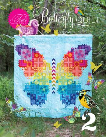 Butterfly Quilt Pattern 2nd Edition by Tula Pink -TP1515 - Justin Fabric!