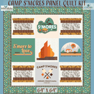 Camp S’mores Panel Quilt Kit by The RBD Designers for Riley Blake Designs Pre-order -KT-CAMPSMORES - Justin Fabric!