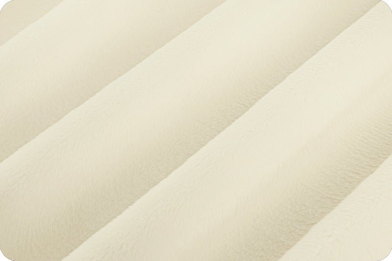 Cuddle® 3 Solid Ivory Minky Yardage by Shannon Fabrics -DR374155-1 - Justin Fabric!