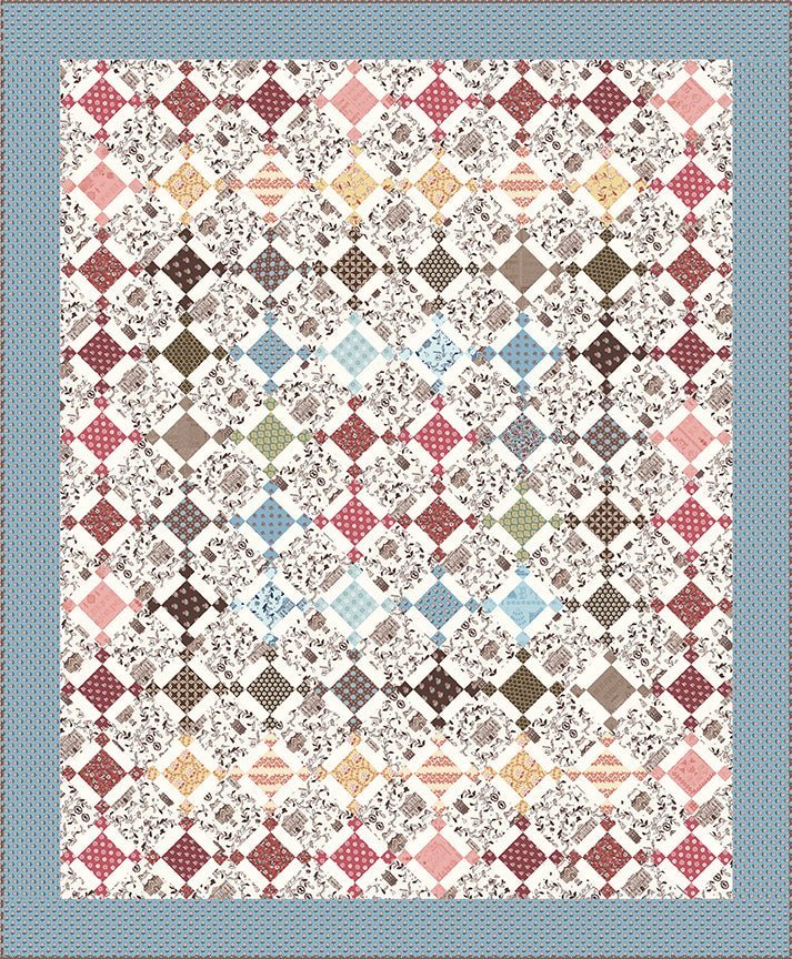 Elizabeth & Mr. Darcy Quilt Kit by the RBD Designers -KT-P&P-LIZ&DARCY - Justin Fabric!