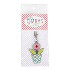 Lori Holt's Gingham Garden Enamel Happy Charm™ - Bee Ginghams Collection -ST-27263 - Justin Fabric!
