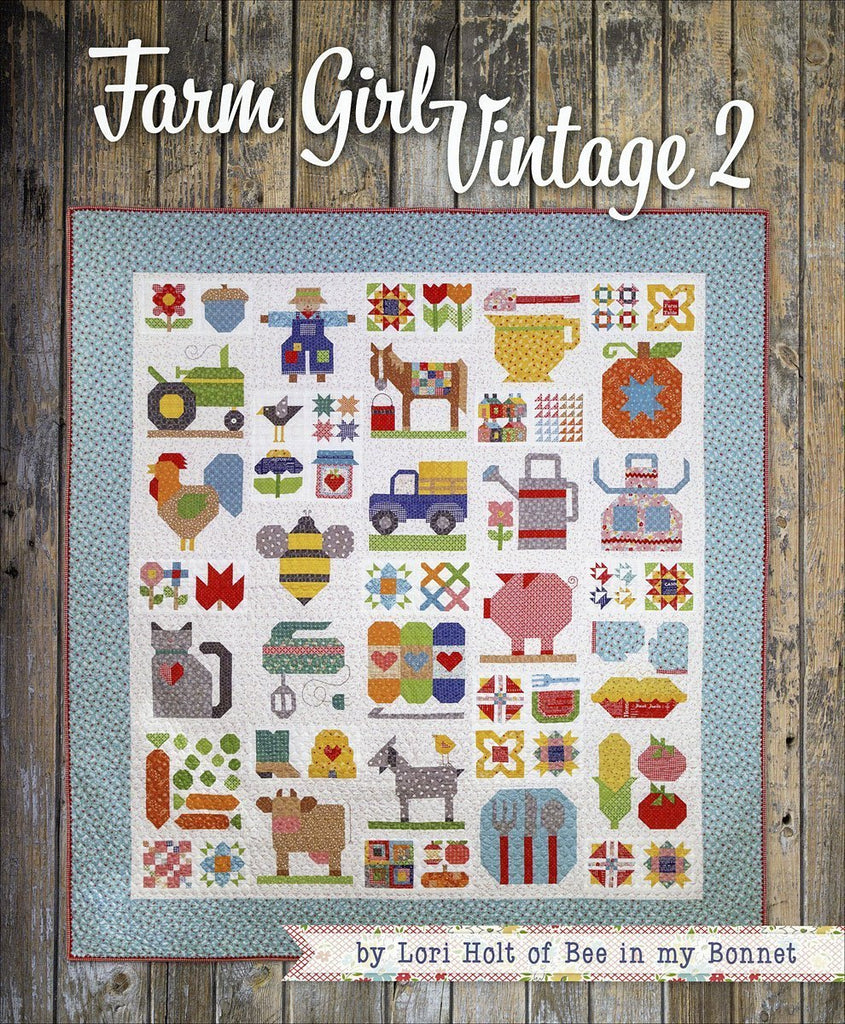 Farm Girl Vintage 2 Book by Lori Holt #ISE-931 -ISE-931 - Justin Fabric!