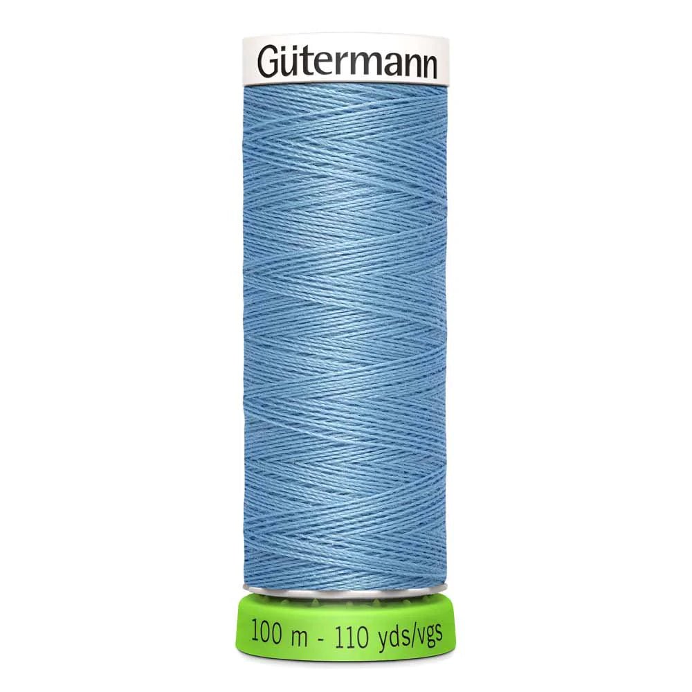Gütermann 100% Recycled Polyester Thread #143 Copen Blue 100m -CA02776-143 - Justin Fabric!